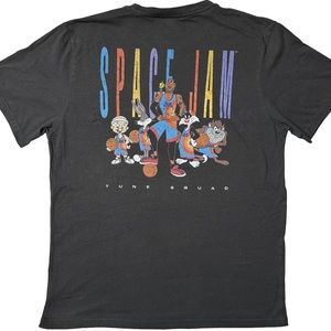 Space Jam A New Legacy Lebron Graphic T-Shirt Black  Unisex Sz XL